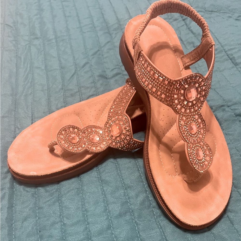 Pretty bling sandals